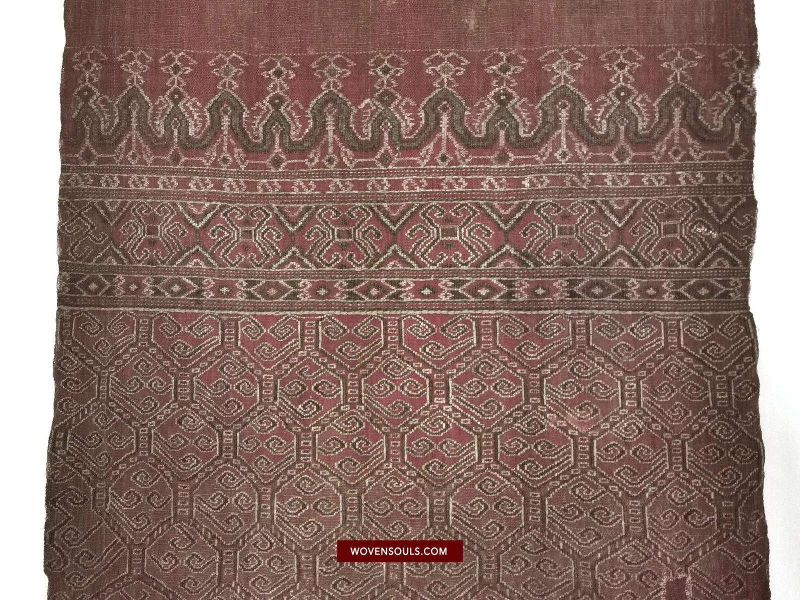 1445 Antique Iban Pua Sungkit Singkit Textile