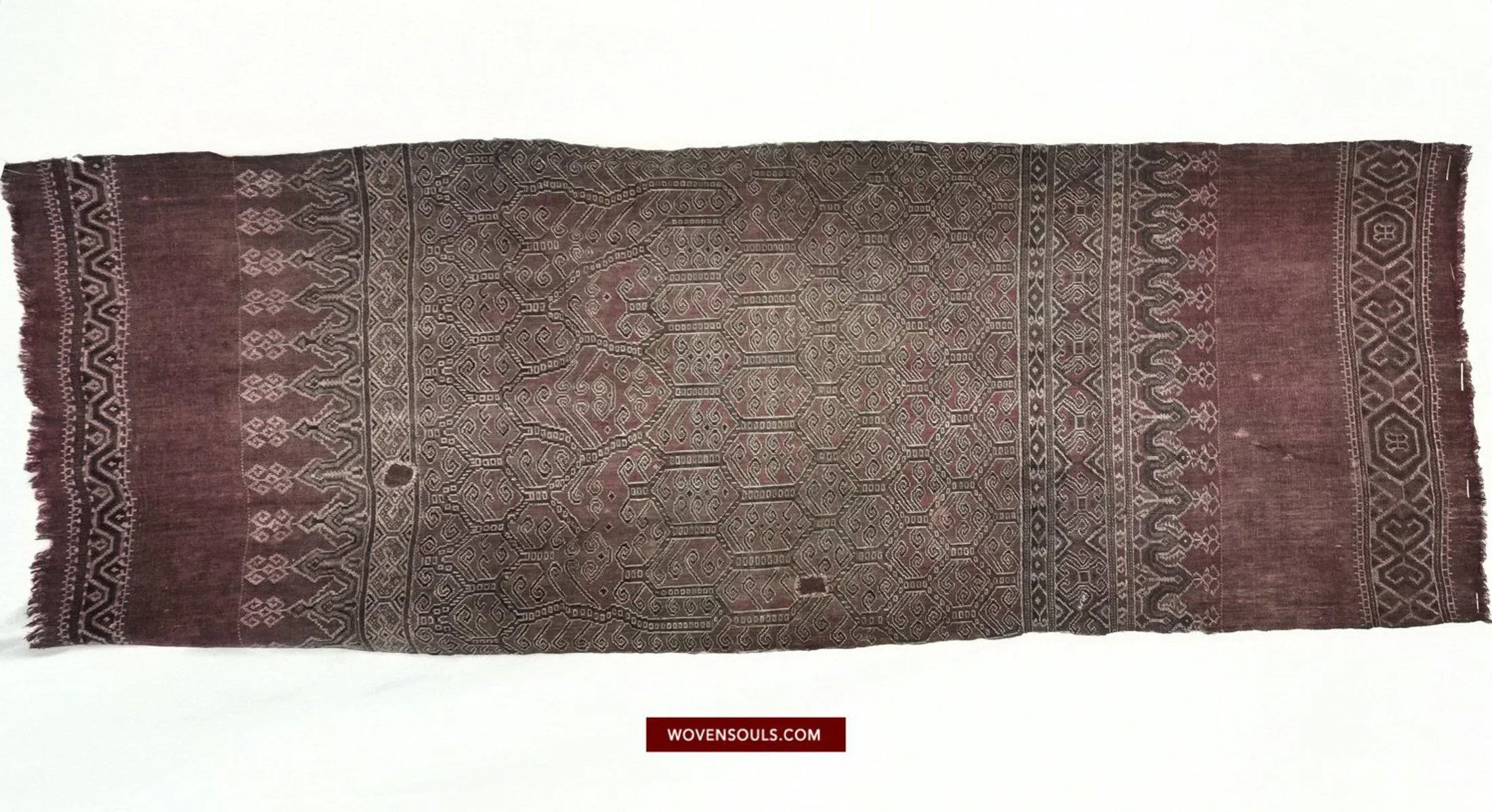 1445 Antique Iban Pua Sungkit Singkit Textile
