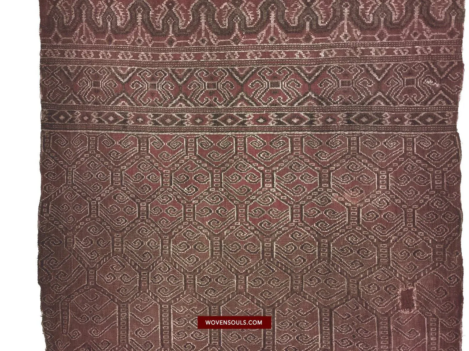 1445 Antique Iban Pua Sungkit Singkit Textile