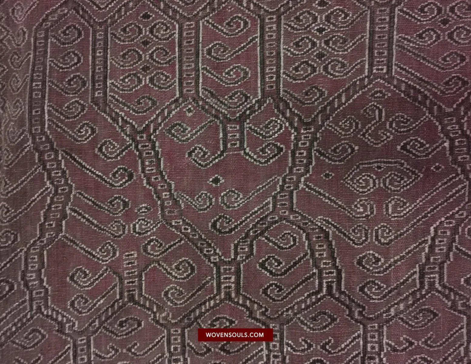 1445 Antique Iban Pua Sungkit Singkit Textile
