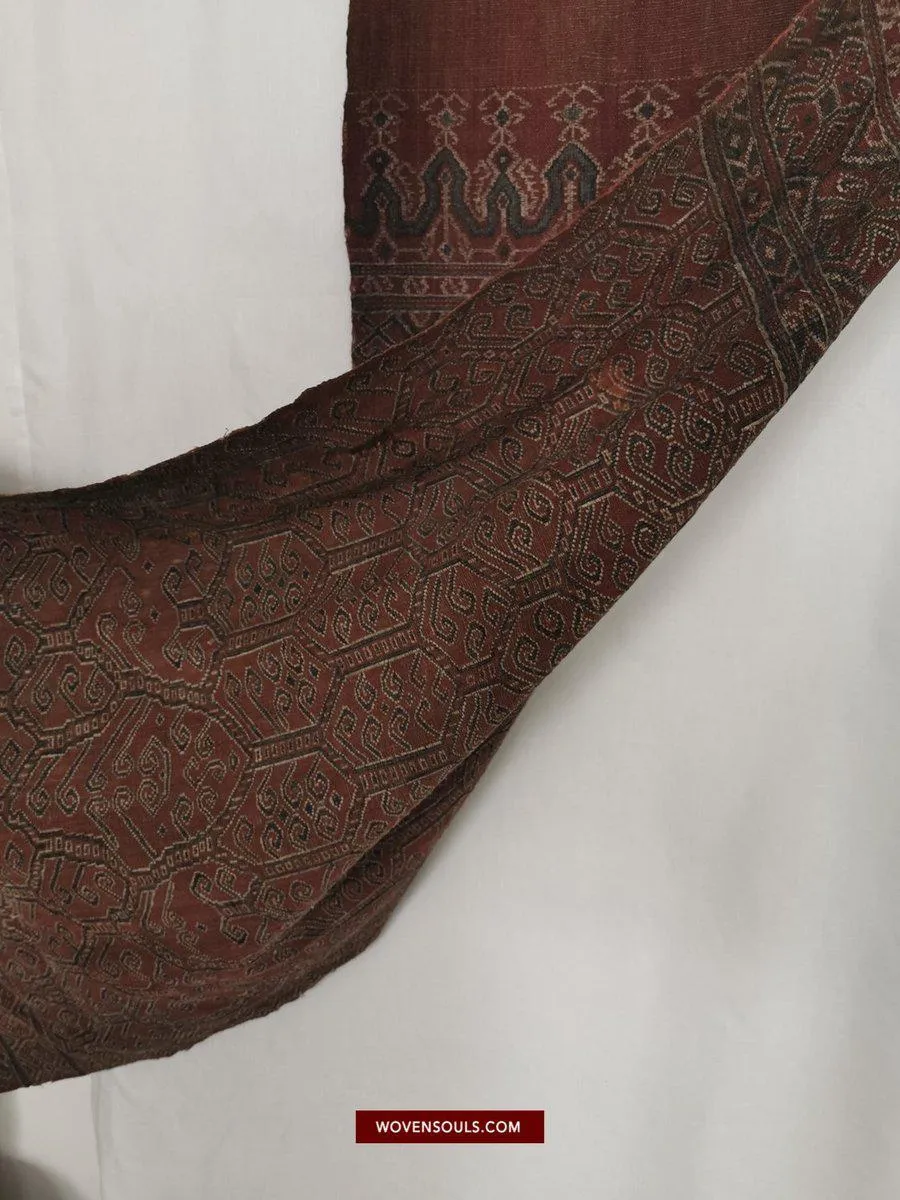 1445 Antique Iban Pua Sungkit Singkit Textile