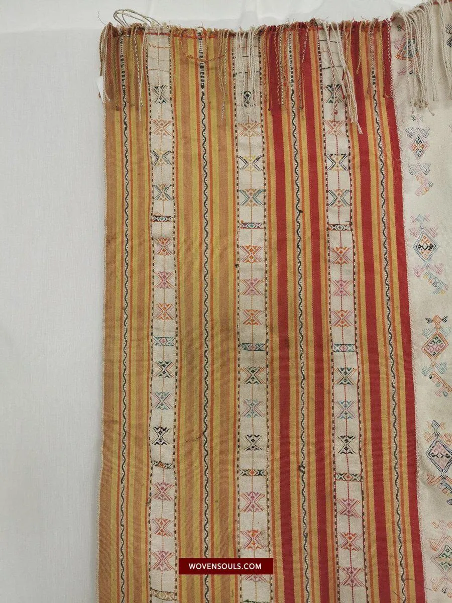1453 SOLD Old Figurative Ikat Selimut  from Ayotupas Timor w Lizard Types