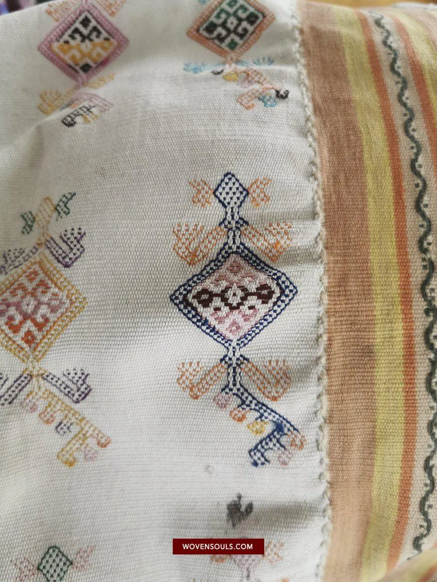 1453 SOLD Old Figurative Ikat Selimut  from Ayotupas Timor w Lizard Types