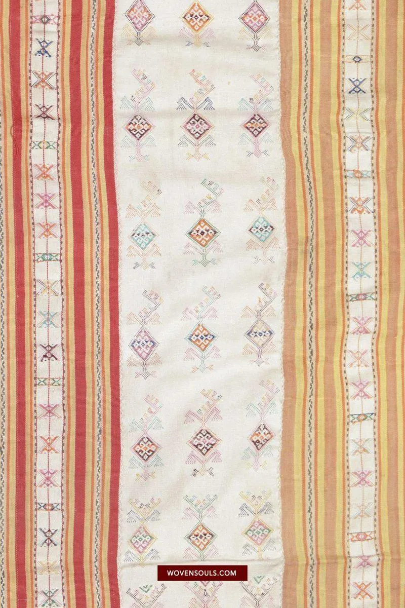 1453 SOLD Old Figurative Ikat Selimut  from Ayotupas Timor w Lizard Types