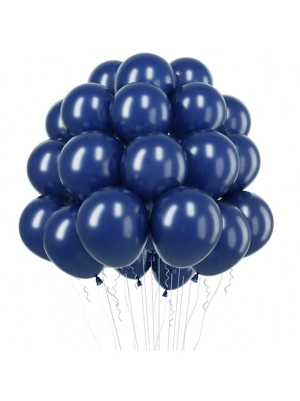 15/45/100PCS 5/10/12inch Black Balloons Latex Balloons  Helium Balloons For Birthday Graduation  Shower Wedding Holiday Party Decoration, Black Ribbon