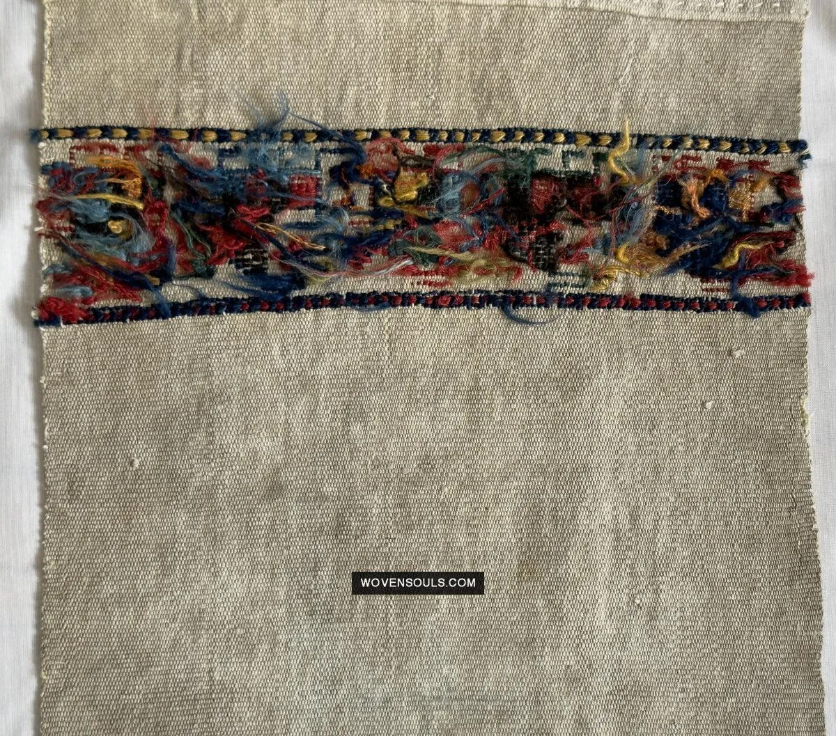 1791 Antique Shahsavan Flatweave Textile Art