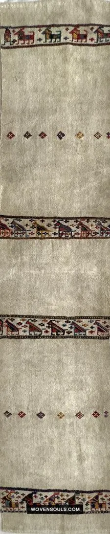 1791 Antique Shahsavan Flatweave Textile Art