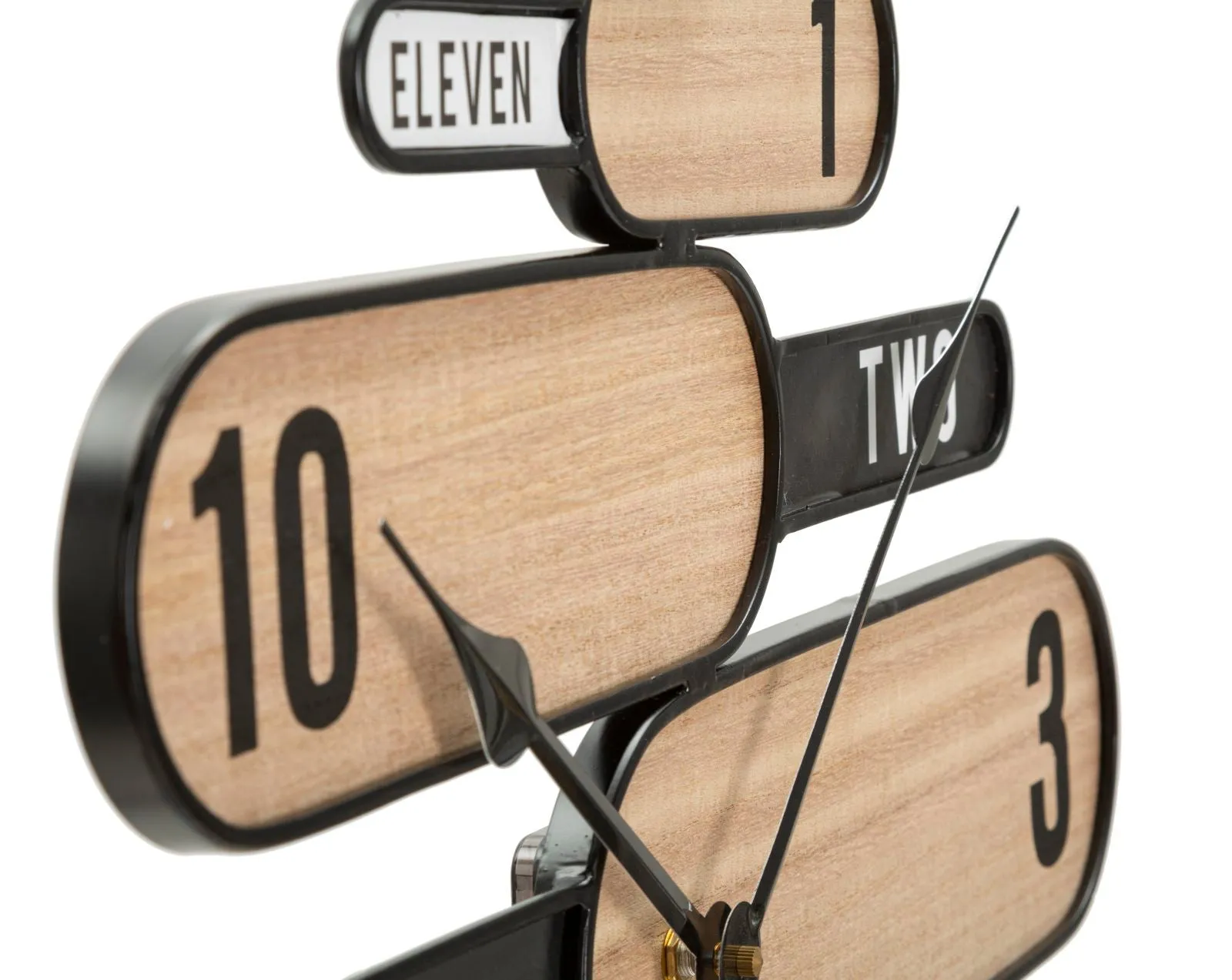 Abstract Direction Sign Designed Wall Clock