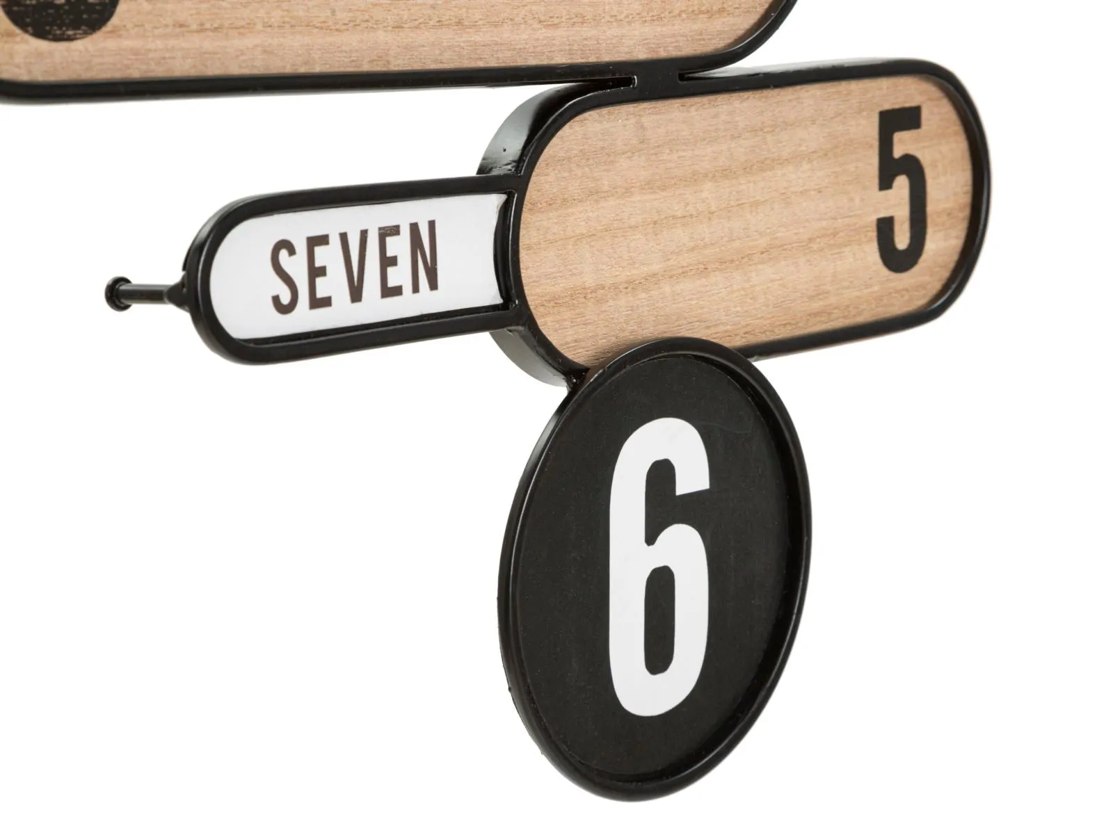 Abstract Direction Sign Designed Wall Clock