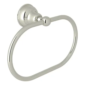 Arcana 8.25" Towel Ring in Polished Nickel