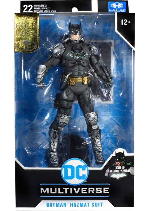 Batman Hazmat Suit Gold Label DC Multiverse 7” Scale McFarlane Action Figure