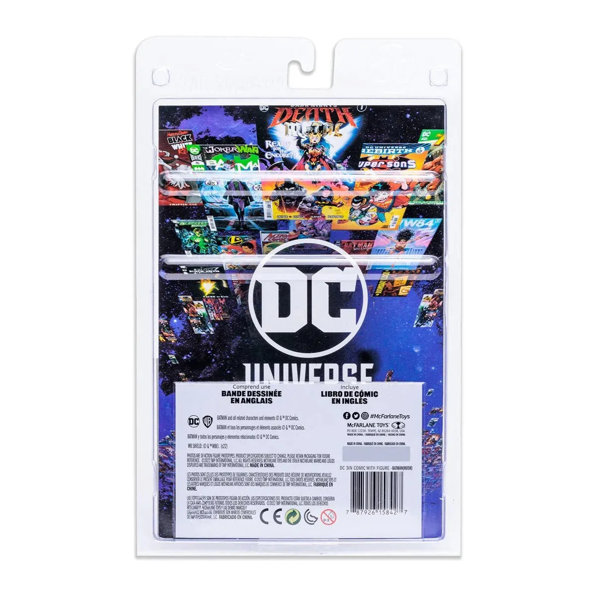 DC Direct (McFarlane Toys) Page Punchers Batman 3-Inch Action Figure & Batman: Hush #608 Comic 15842