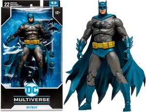 DC Multiverse Hush Batman (Blue/Grey Variant) 7" Inch Scale Action Figure - McFarlane Toys