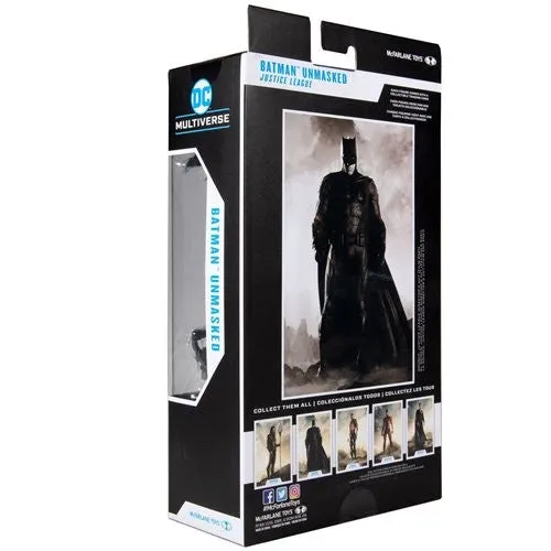 DC Multiverse Justice League Movie Unmasked Batman Bruce Wayne 7" Inch Action Figure - McFarlane Toys