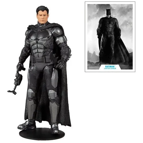 DC Multiverse Justice League Movie Unmasked Batman Bruce Wayne 7" Inch Action Figure - McFarlane Toys