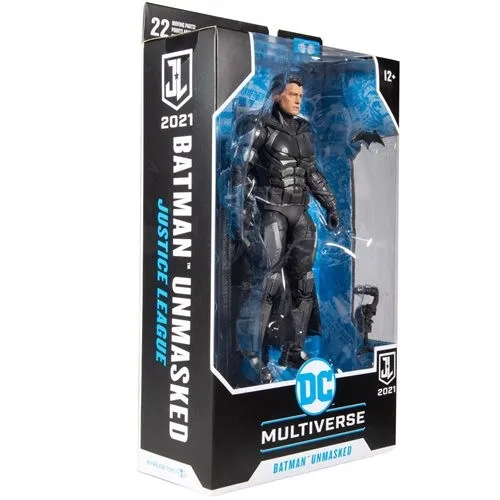 DC Multiverse Justice League Movie Unmasked Batman Bruce Wayne 7" Inch Action Figure - McFarlane Toys