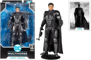 DC Multiverse Justice League Movie Unmasked Batman Bruce Wayne 7" Inch Action Figure - McFarlane Toys