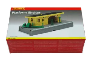 Hornby OO Gauge Platform Shelter Kit New & Boxed UK Model Railway Buildings R510