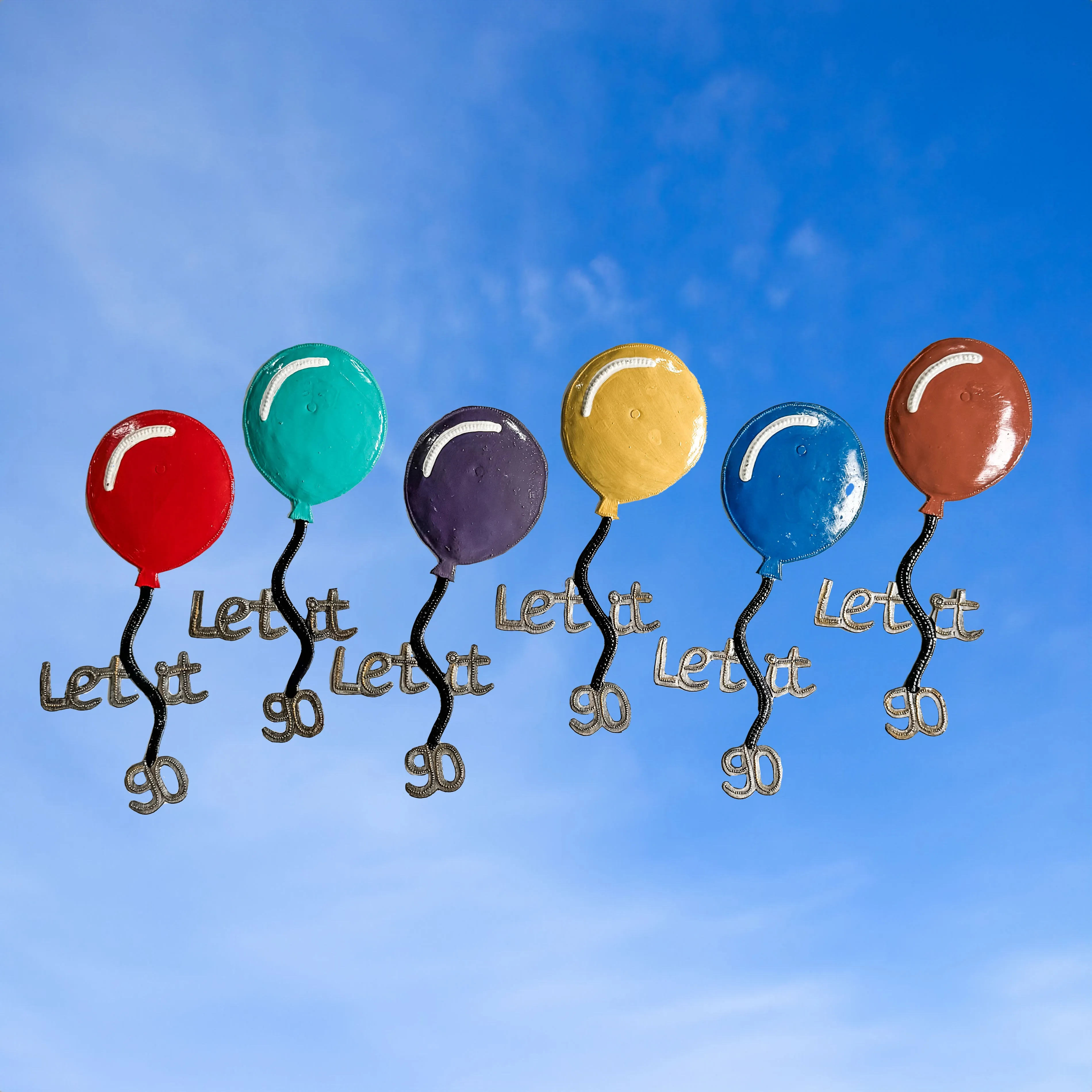 Let it Go Balloon Wall Art