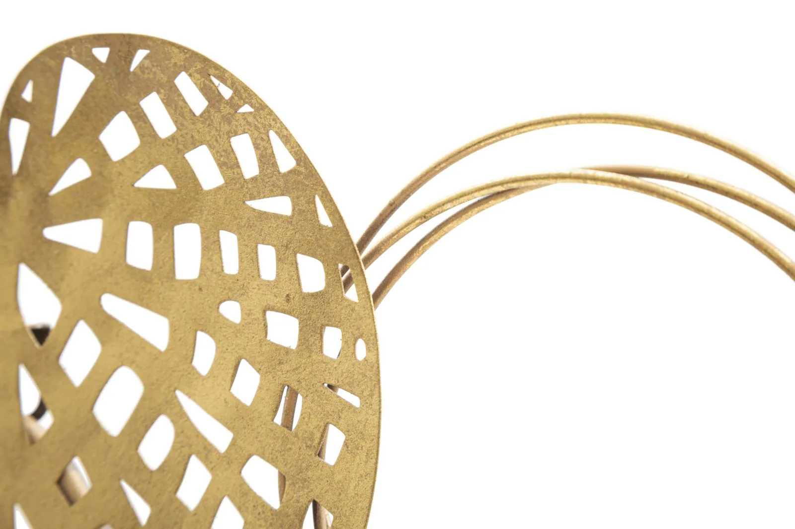 Metallic Hearts Wall Decor