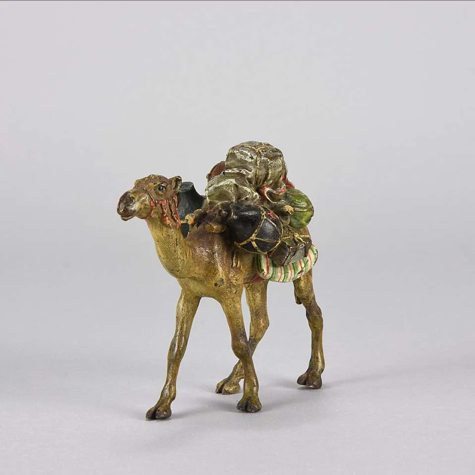 "Laden Camel" by Bergman