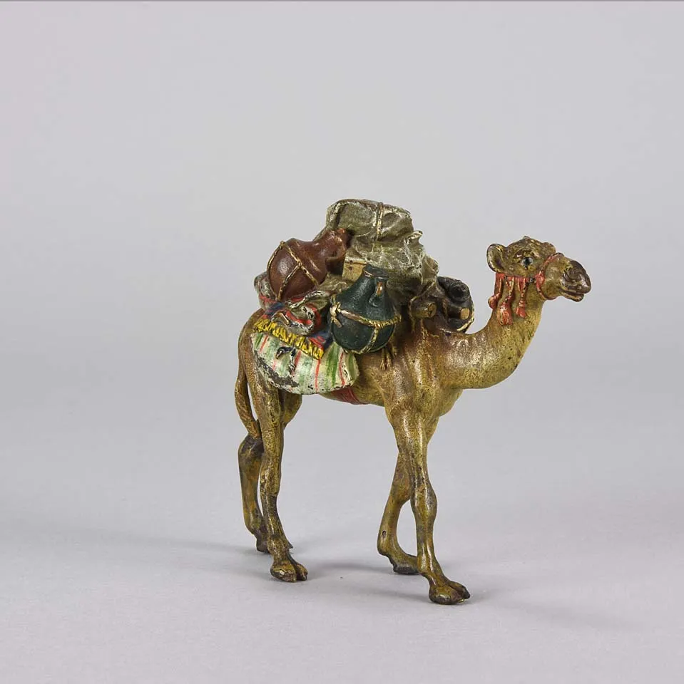 "Laden Camel" by Bergman