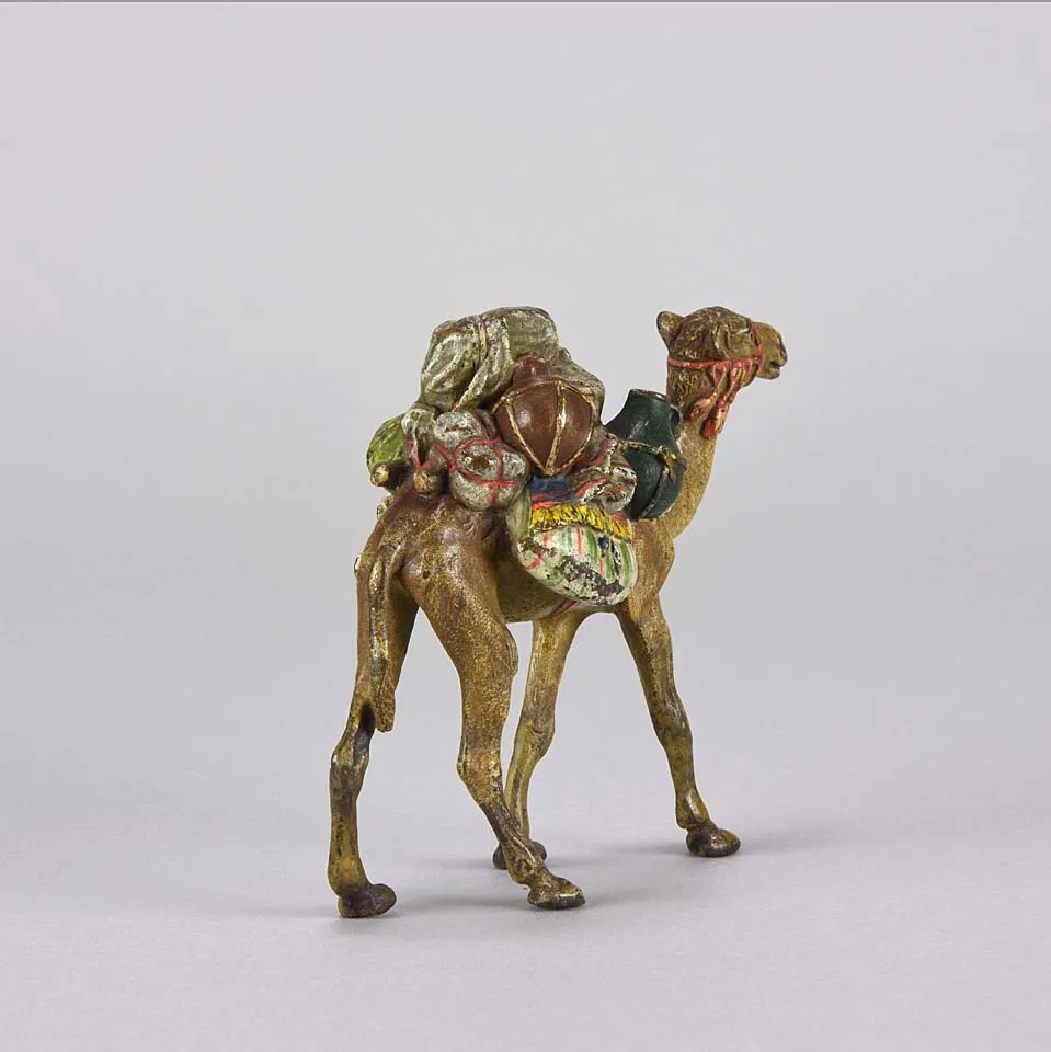 "Laden Camel" by Bergman