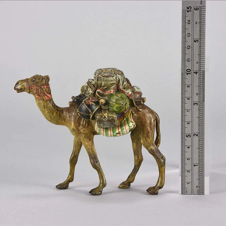 "Laden Camel" by Bergman