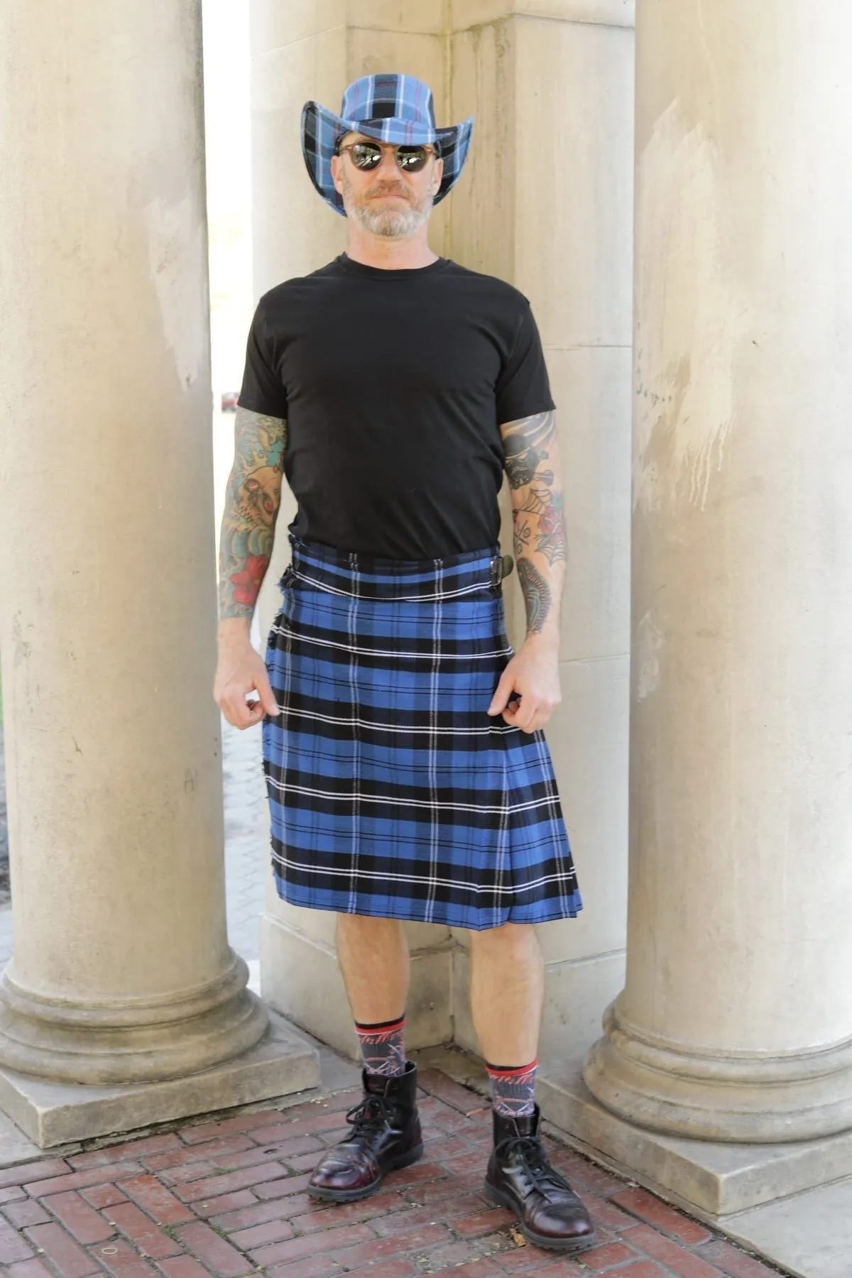 Ramsay Blue Hunting Bespoke Kilt