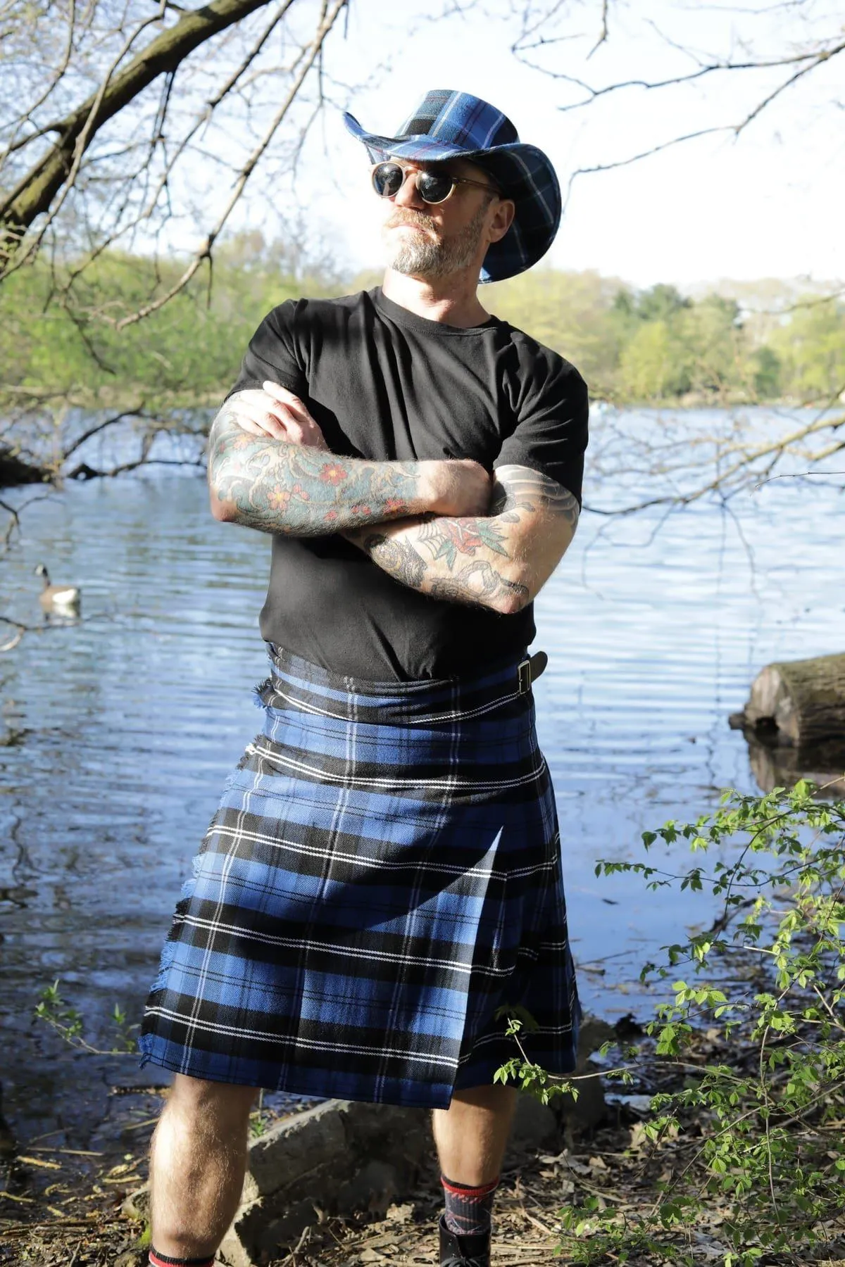 Ramsay Blue Hunting Bespoke Kilt