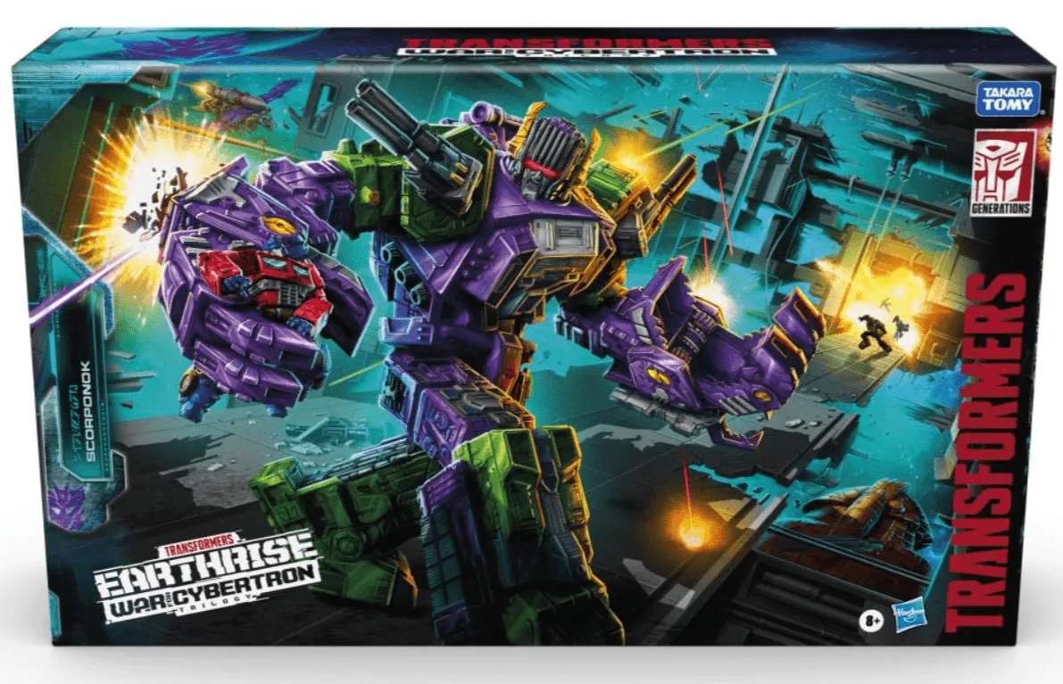 Transformers Generations War for Cybertron Earthrise Titan Scorponok By Hasbro